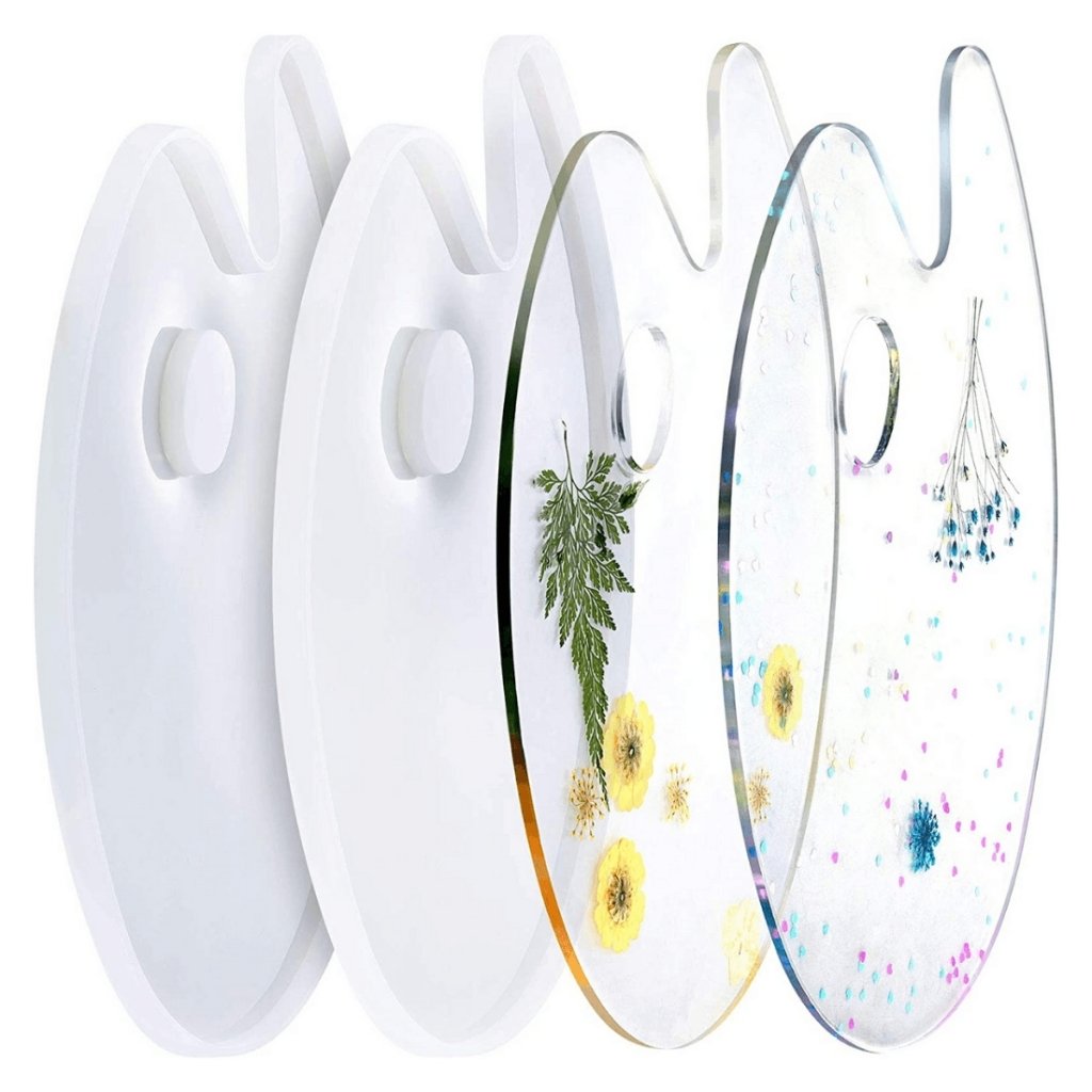 3D Silicone Resin Mould Palette Big (12") - Oytra