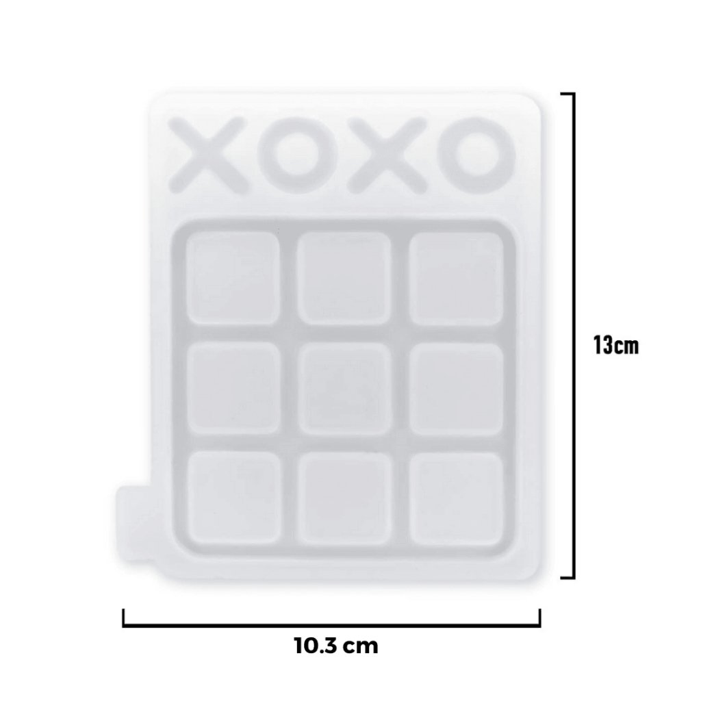 3D Silicone Resin Mould Tic Tac Toe SMTTT00 - Oytra