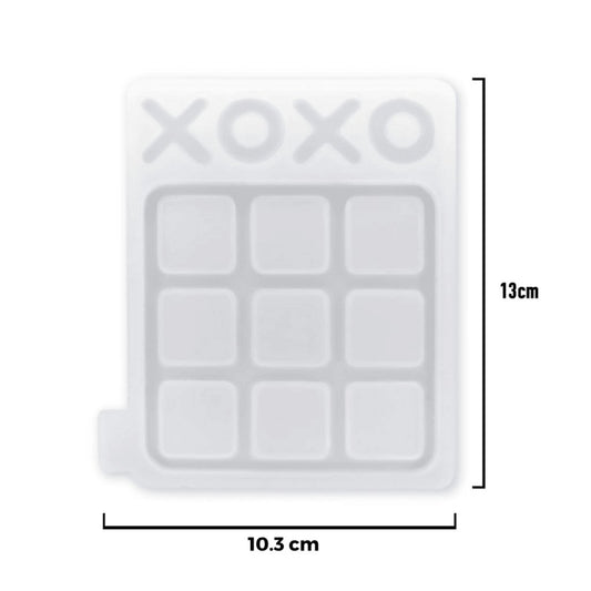 3D Silicone Resin Mould Tic Tac Toe SMTTT00 - Oytra