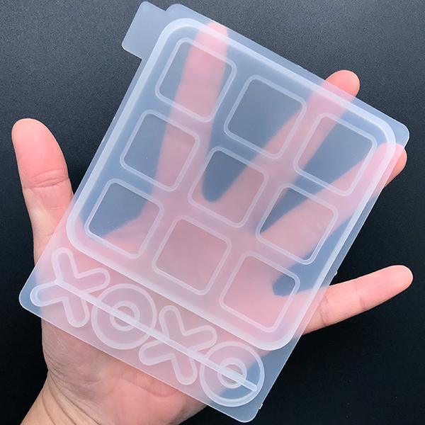 3D Silicone Resin Mould Tic Tac Toe SMTTT00 - Oytra