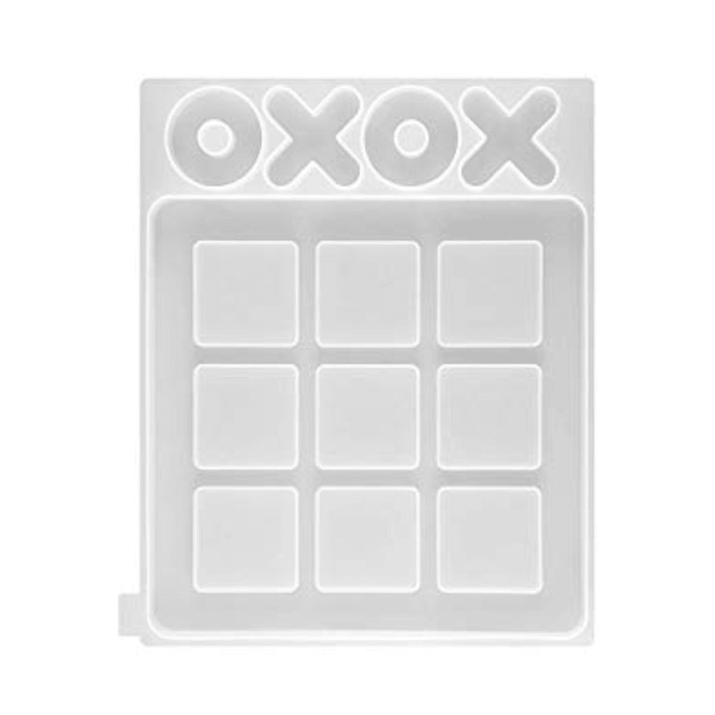 3D Silicone Resin Mould Tic Tac Toe SMTTT00 - Oytra