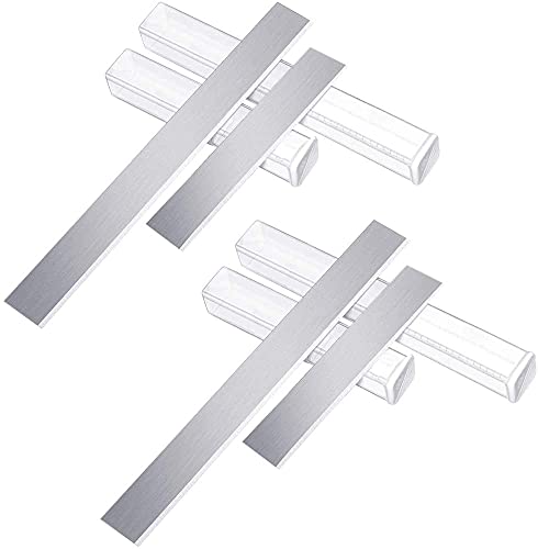 Oytra 4 Pieces Flexible Polymer Clay Cutters Carbon Steel Blade for Cutting Slicing Tools for DIY Craft Shaping Modelling Sculpting 8-inch and 4-inch