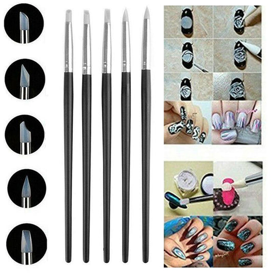 5 Pcs Clay Shaper Tool 4mm Tips Black - Oytra