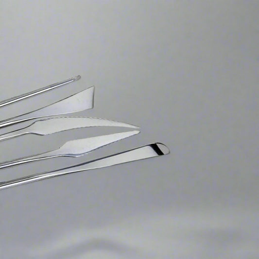 5 Pcs Metal Sculpting Pottery Clay Tools Set - Oytra