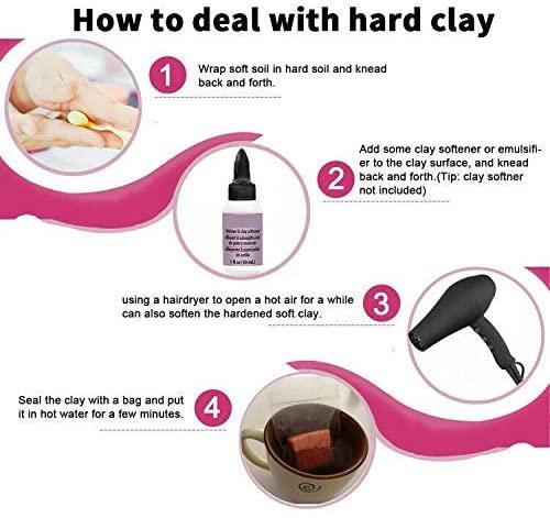 50 Color Polymer Oven Bake Clay - Oytra