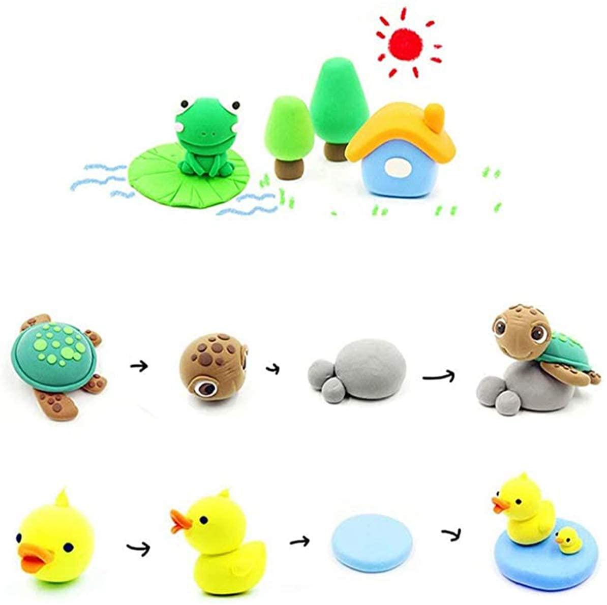 50 Color Polymer Oven Bake Clay - Oytra