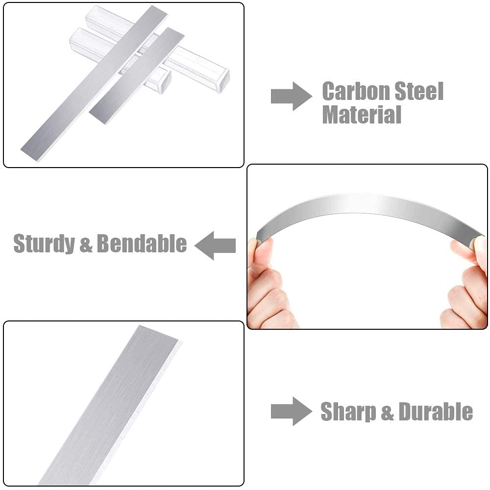 Polymer Clay Tools Essentials Kit 2 Acrylic Roller and Tissue Blades Combo