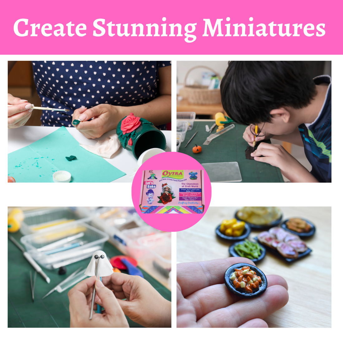 12 Color Pastel Polymer Oven Bake Clay