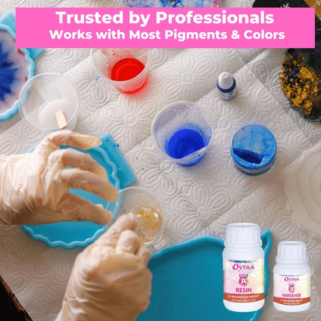 600 Grams Epoxy Art Resin Hardener 2:1 - Oytra