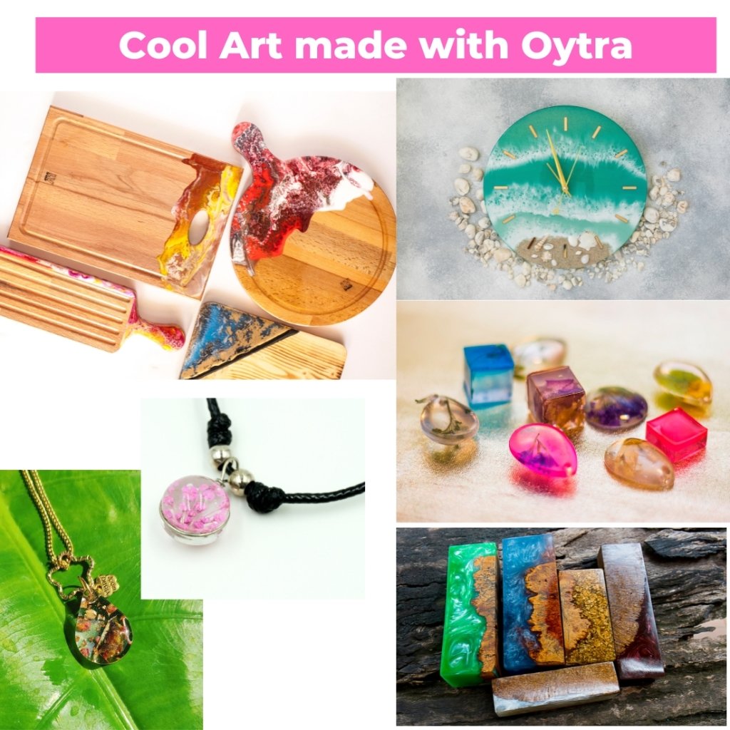 600 Grams Epoxy Art Resin Hardener 2:1 - Oytra