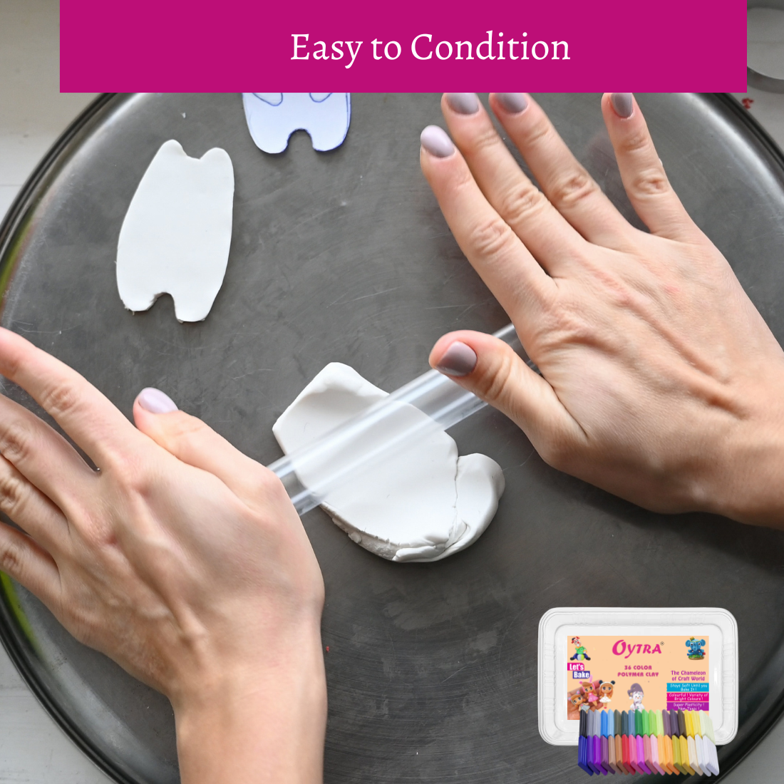 36 Color Polymer Oven Bake Clay