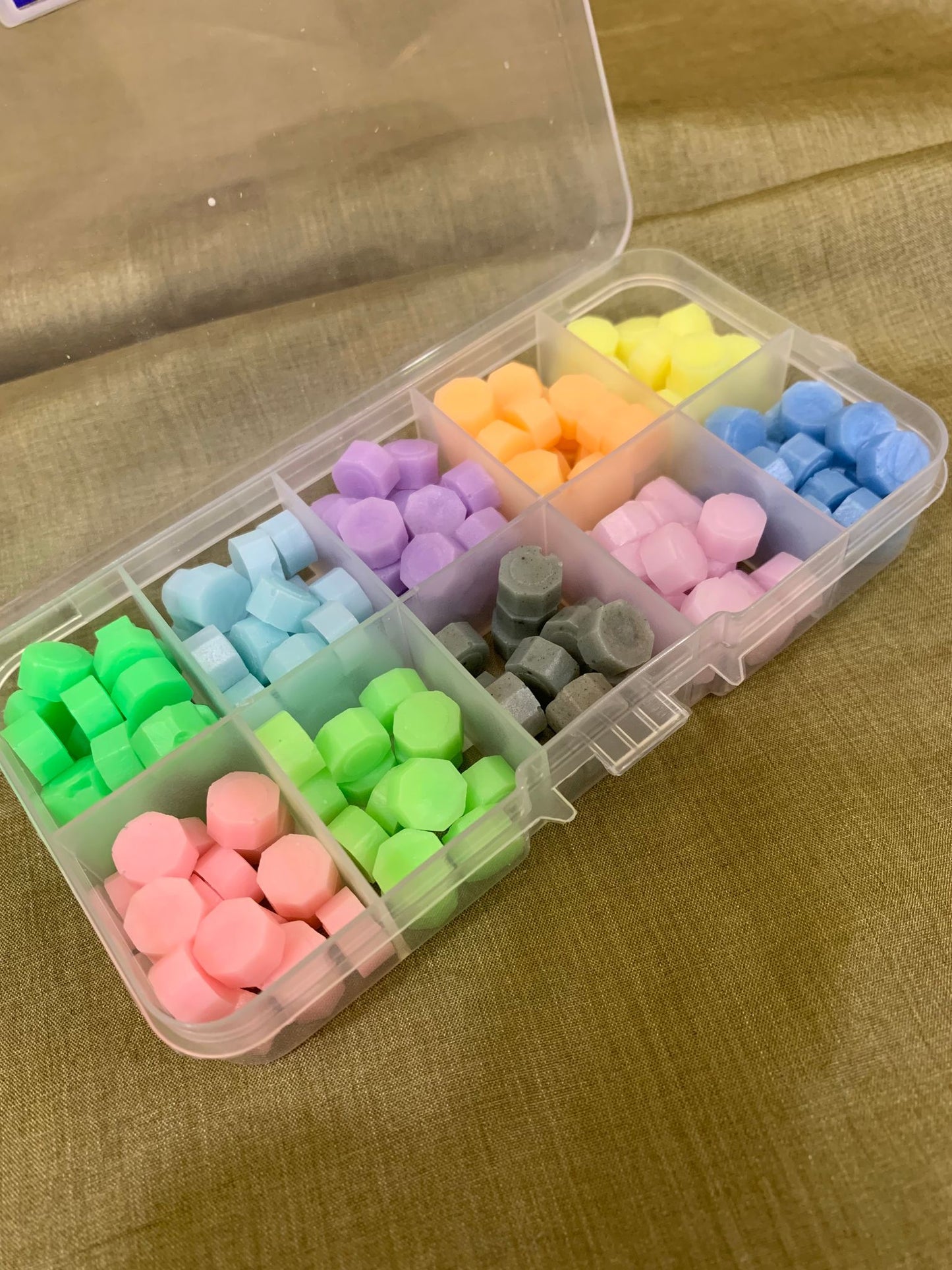 10 Colors Wax Sealing Beads Kit