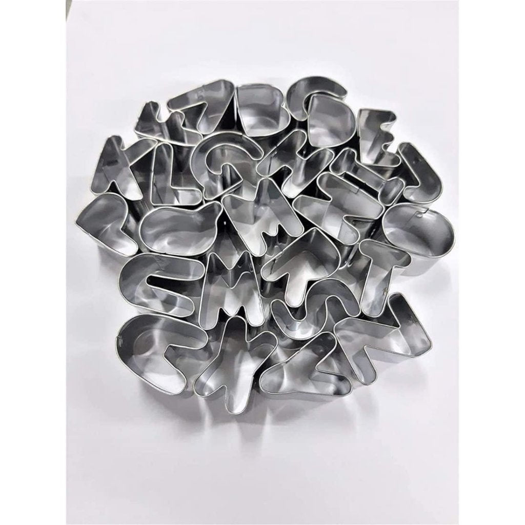 Alphabet Cookie Cutter Set 26 Piece - Oytra