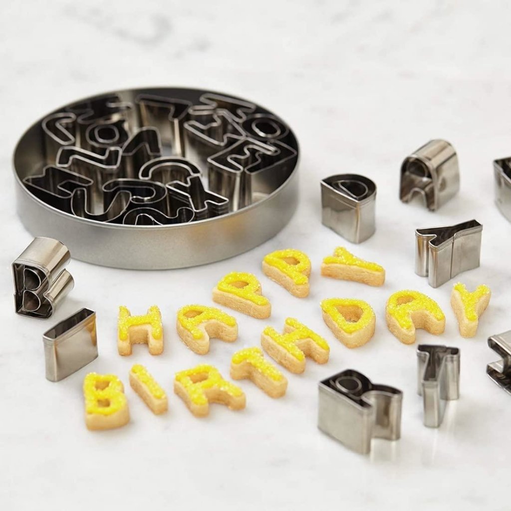 Alphabet Cookie Cutter Set 26 Piece - Oytra