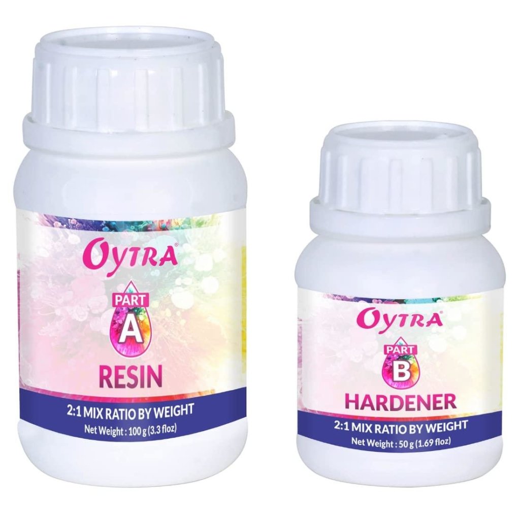 Art Resin DIY Kit Pigments and Coaster Mould Combo - Oytra