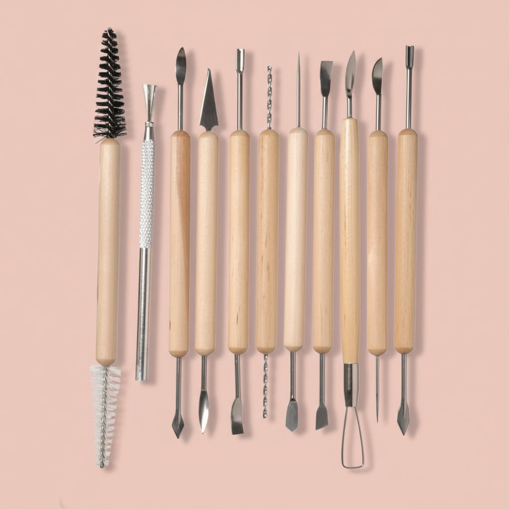 Wartoon 38Pack Sculpting Tools met herbruikbare etui voor Polymer Clay Wartoon 38Pack Sculpting Tools met herbruikbare etui voor Polymer Clay
