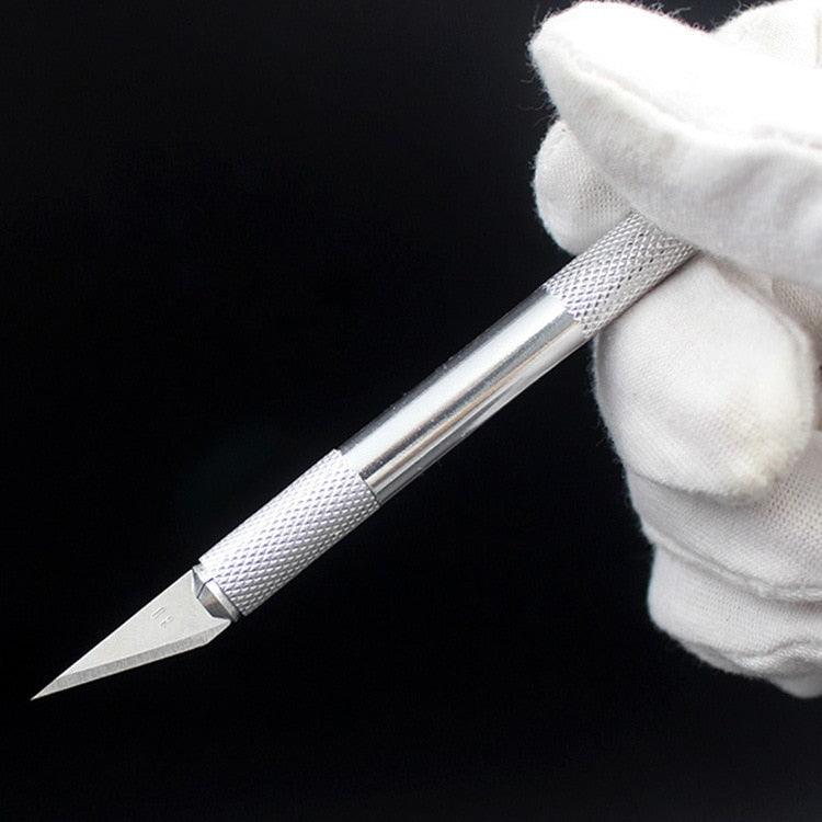 Detail Pen Knife with 5 Interchangeable Sharp Blades - Oytra