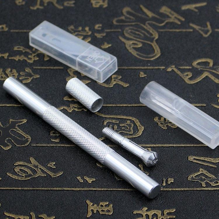 Detail Pen Knife with 5 Interchangeable Sharp Blades - Oytra