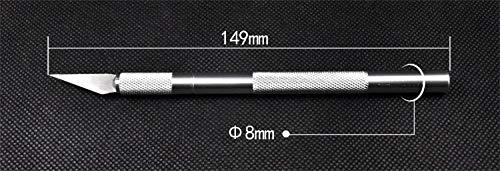 Detail Pen Knife with 5 Interchangeable Sharp Blades - Oytra