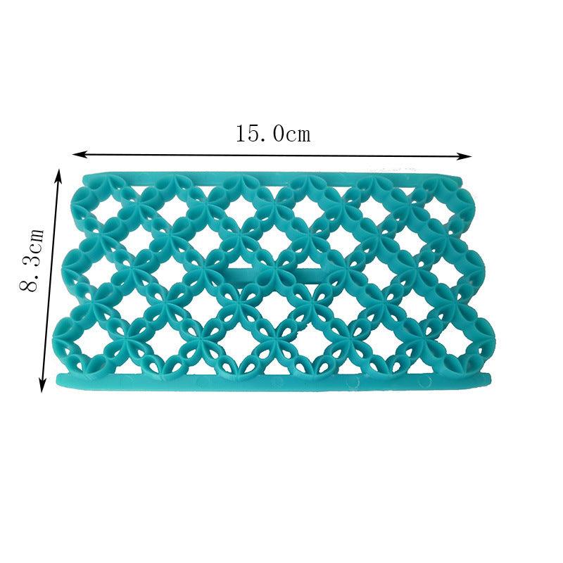 Embossing Texture Mold Round Clover - Oytra