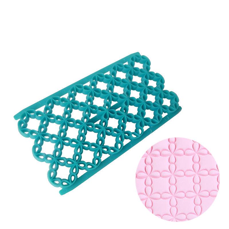 Embossing Texture Mold Round Clover - Oytra