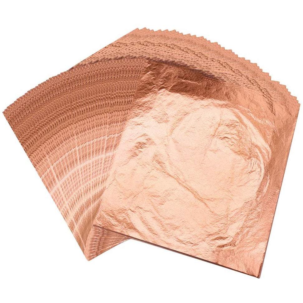 Gilding Copper Foil 3X3 Inch 25 Sheets - Oytra