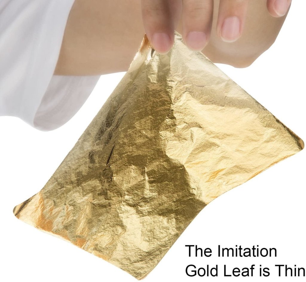 Gilding Silver Foil 3X3 Inch 25 Sheets - Oytra