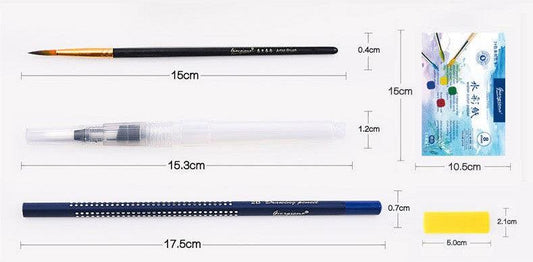 Giorgione 18 Colors Professional Water Pigmets - Oytra