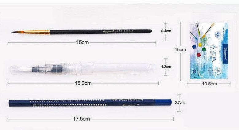 Giorgione 24 Colors Professional Water Pigmets - Oytra