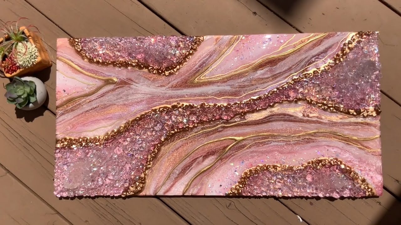 Rose Gold Imitation Gilding Flakes for Resin Art