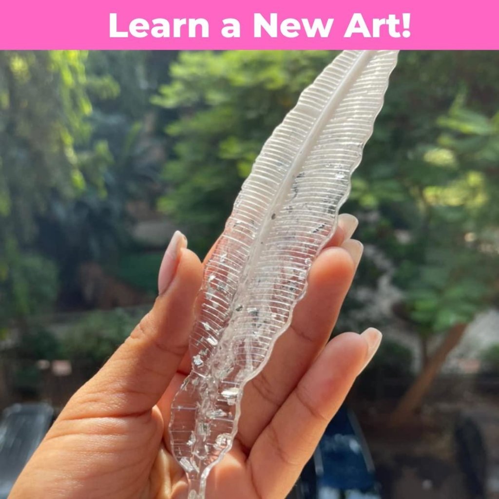 Oytra Resin Art Kit for Beginner Bookmark Making DIY Set Combo Hardener Mould and Pigments Included - Oytra