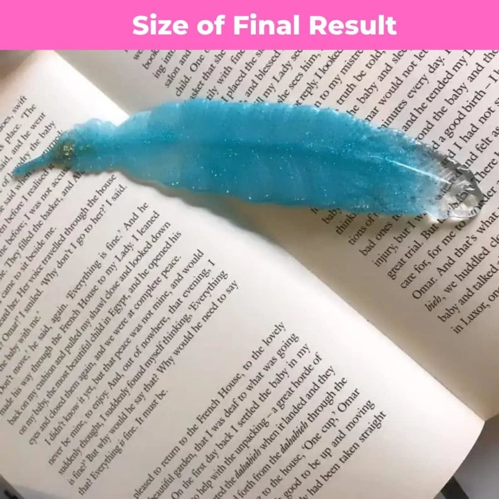 Oytra Resin Art Kit for Beginner Bookmark Making DIY Set Combo Hardener Mould and Pigments Included - Oytra