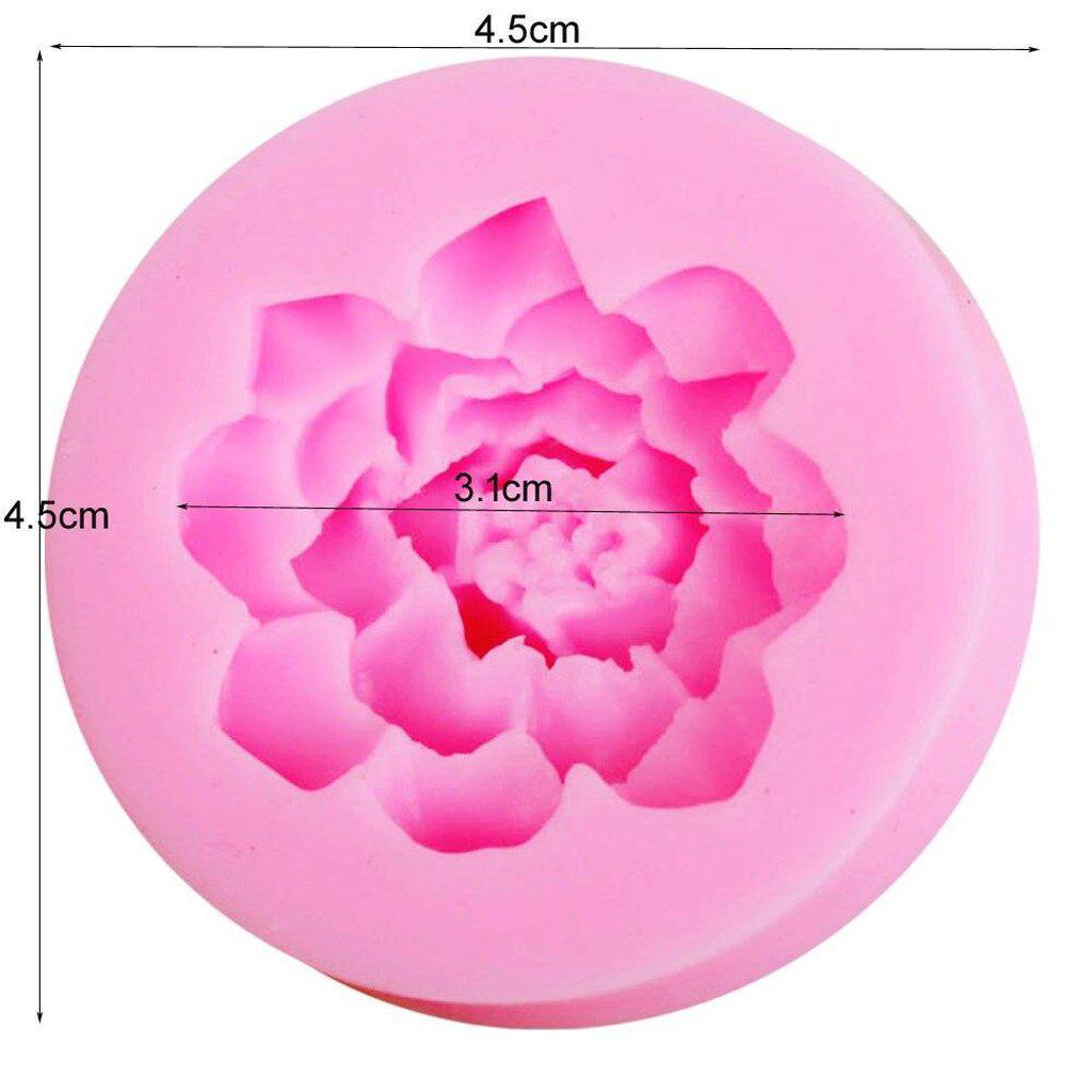 Polymer Clay Bakeable Mould Flower SM866 - Oytra