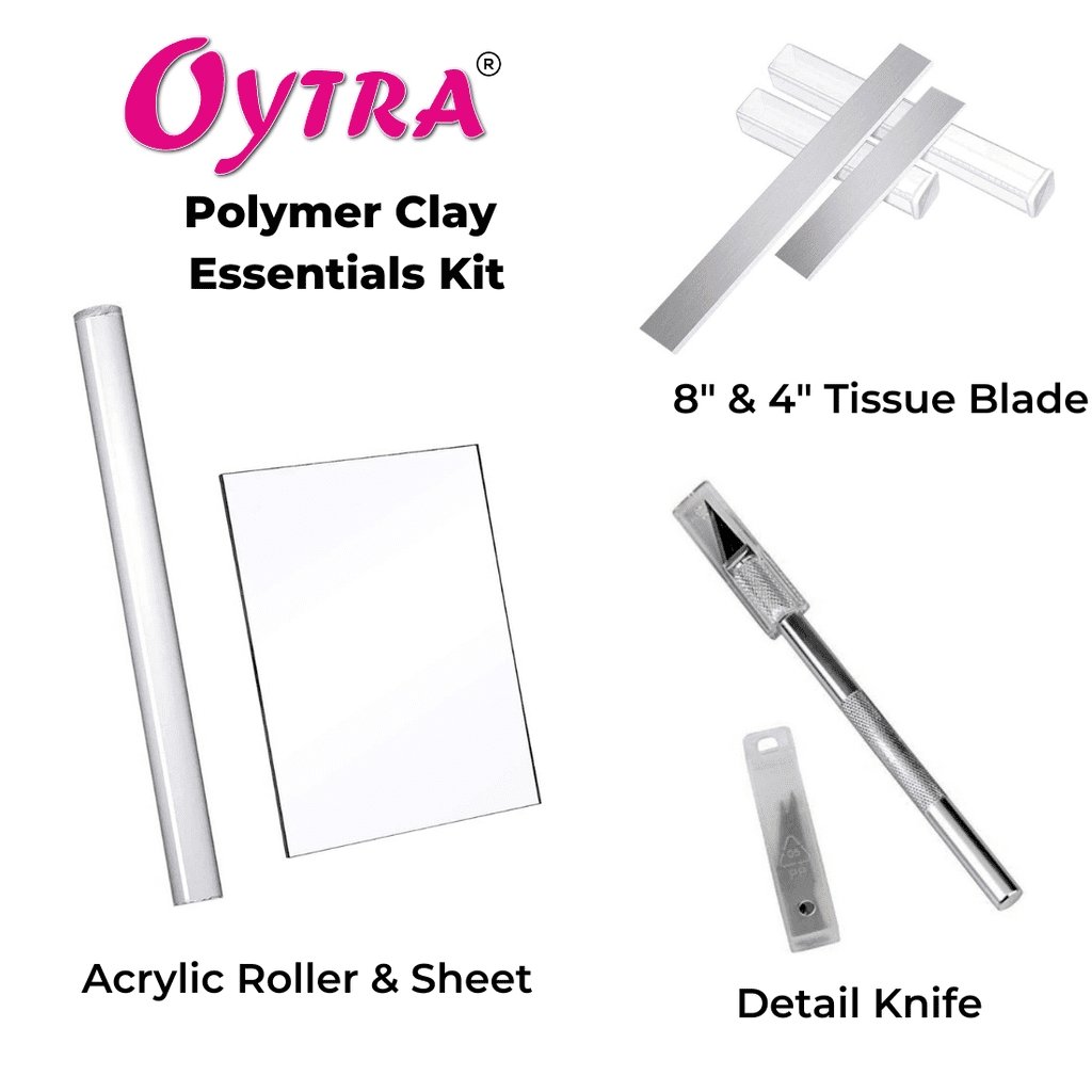 Polymer Clay Tools Essentials Kit - Oytra