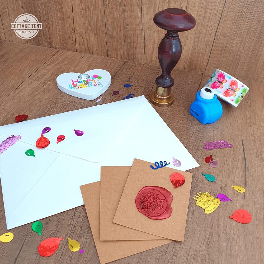 WAX SEAL STAMP 25mm (HAPPY BIRTHDAY 05) - Oytra