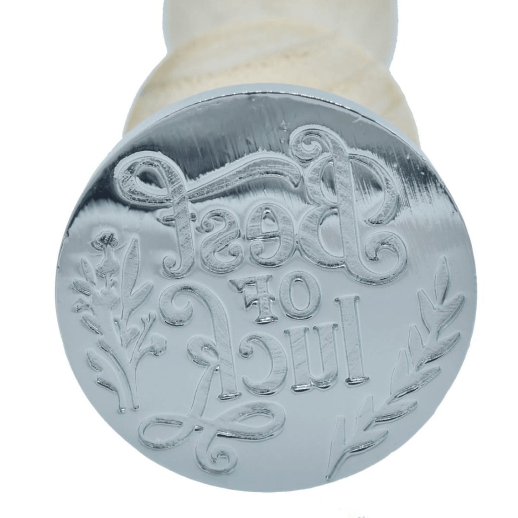 WAX SEAL STAMP 30mm (Best Of Luck) - Oytra