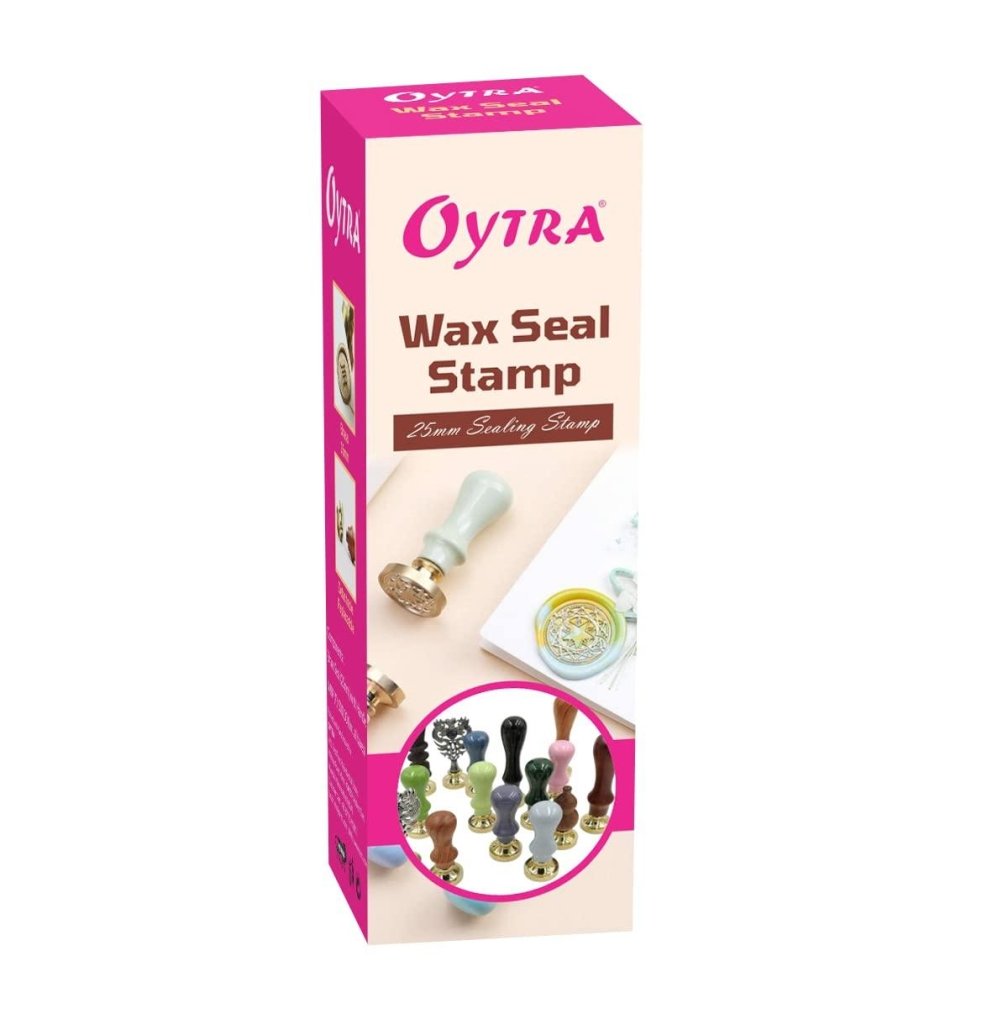 WAX SEAL STAMP 30mm (Daisy Flower Leaf) - Oytra