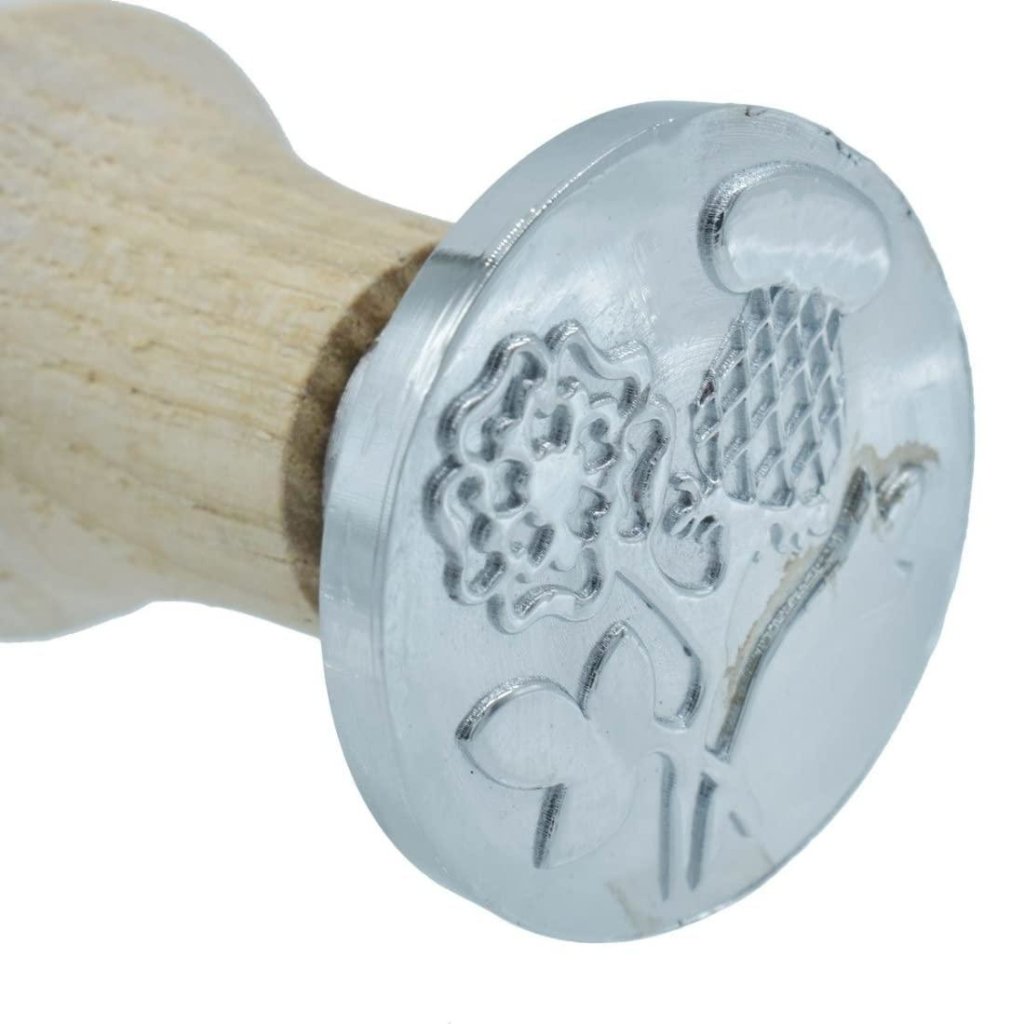 WAX SEAL STAMP 30mm (Daisy Flower Leaf) - Oytra