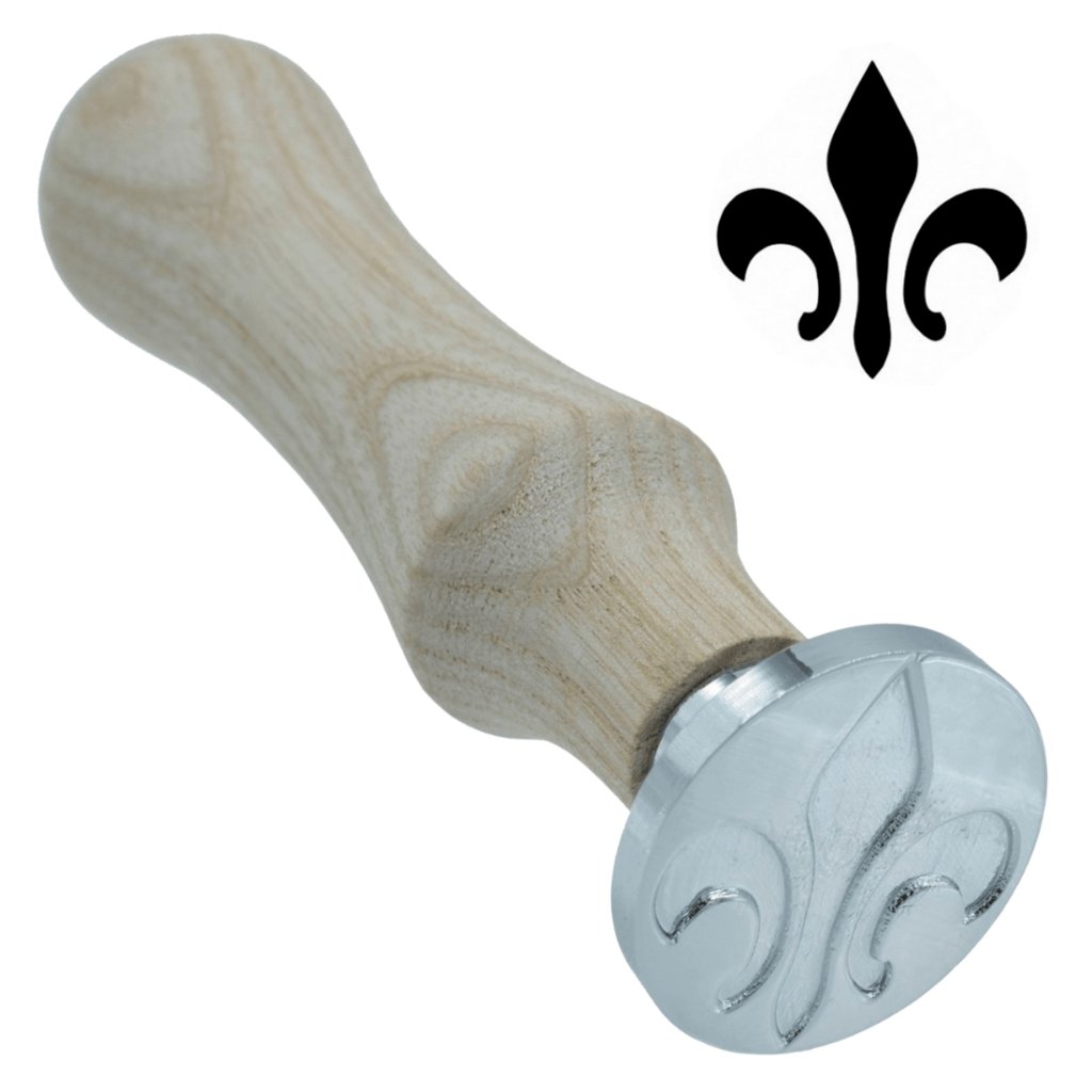 WAX SEAL STAMP 30mm (Fleur De Liss) - Oytra
