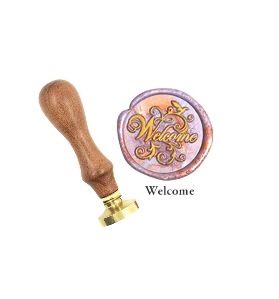 Wax Sealing Stamp Kit (WELCOME) - Oytra
