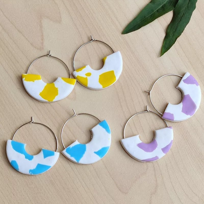 White Polymer Clay 50 grams Basic Series