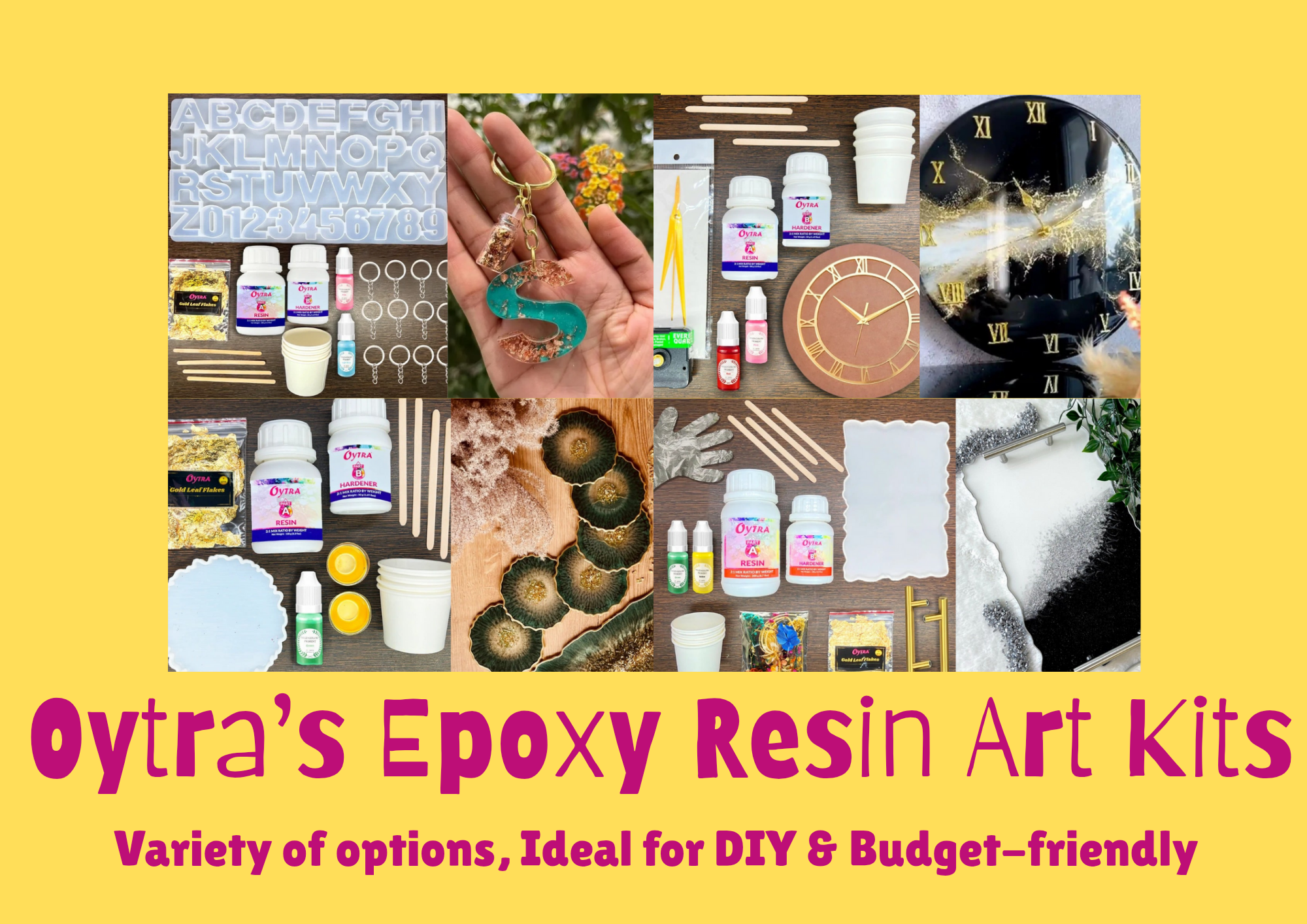 Oytra Why Oytra’s Epoxy Resin Art Kit is the Best Choice for Indian Resin Ar