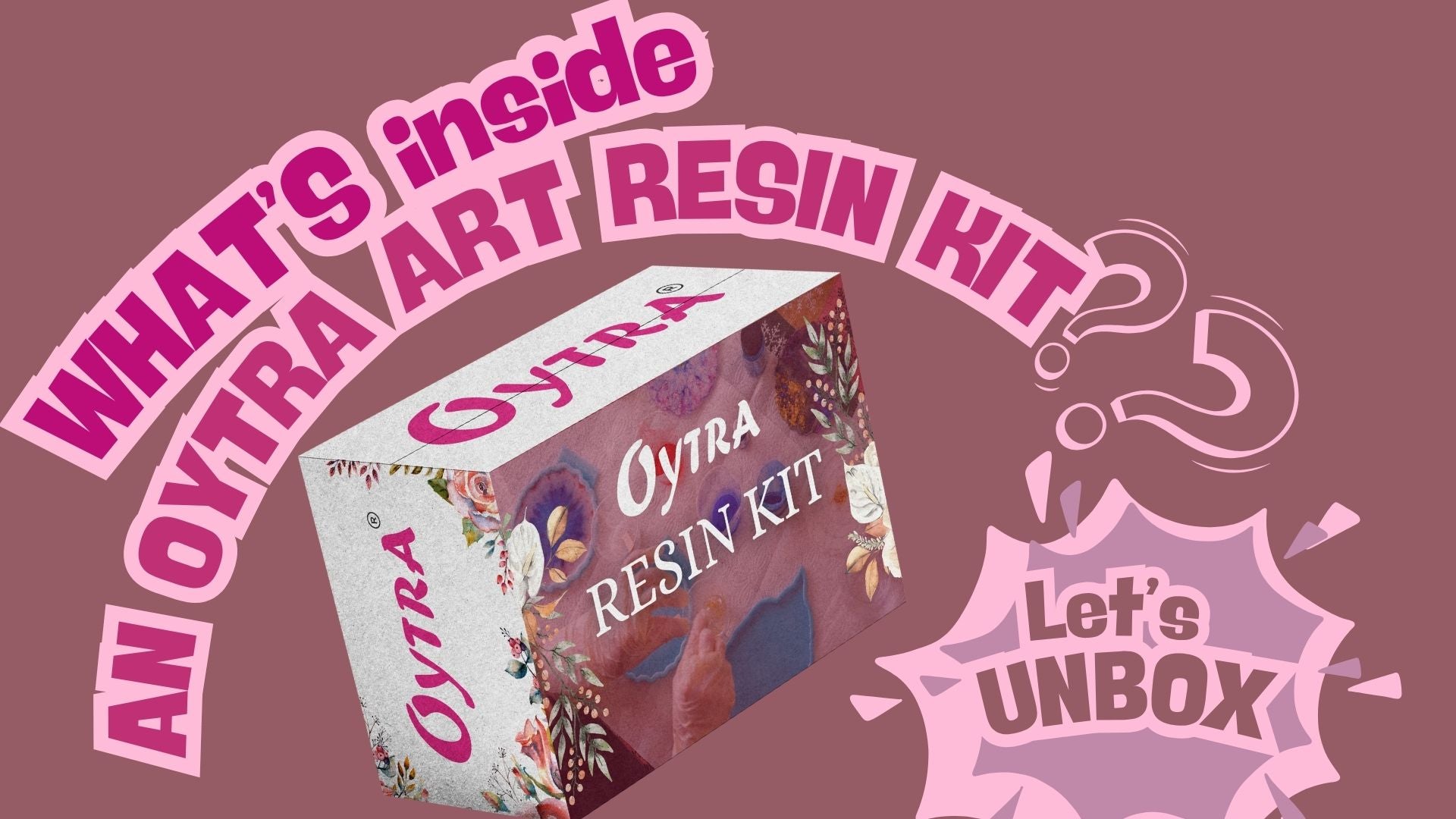 Oytra What’s inside an OYTRA ART RESIN KIT? Unboxing and Guide. – Oytra