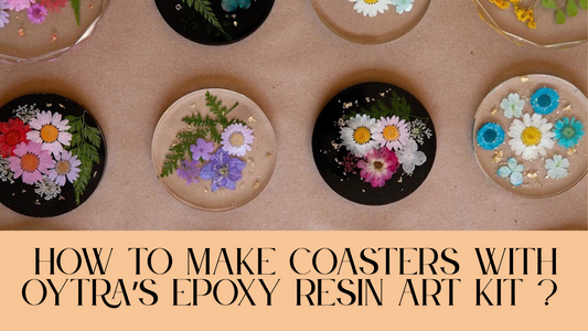 How to Make Resin Coasters with Oytra’s Epoxy Resin Art Kit ?