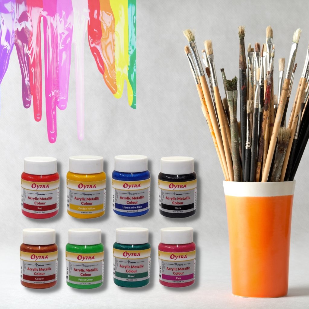 Paints & Brushes - Oytra