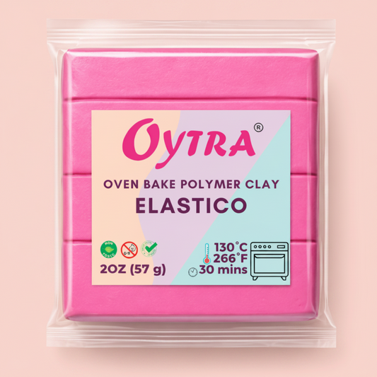 57g Pink Polymer Clay for Jewelry Making