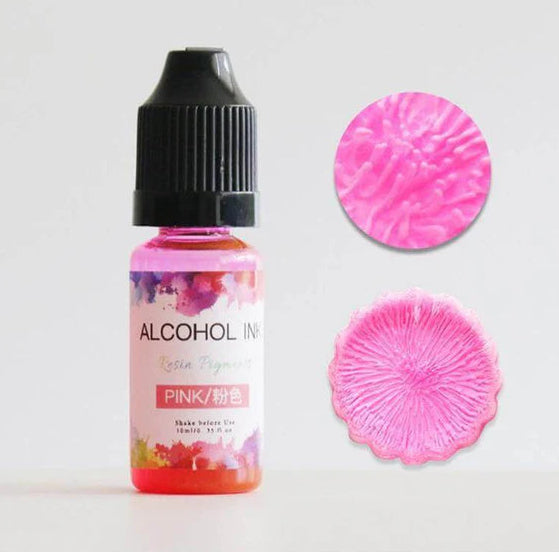 Pink Alcohol Ink 10ml for Resin Art