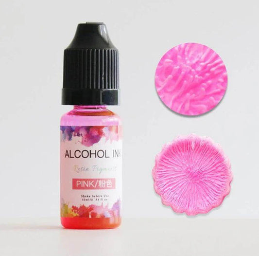 Pink Alcohol Ink 10ml for Resin Art