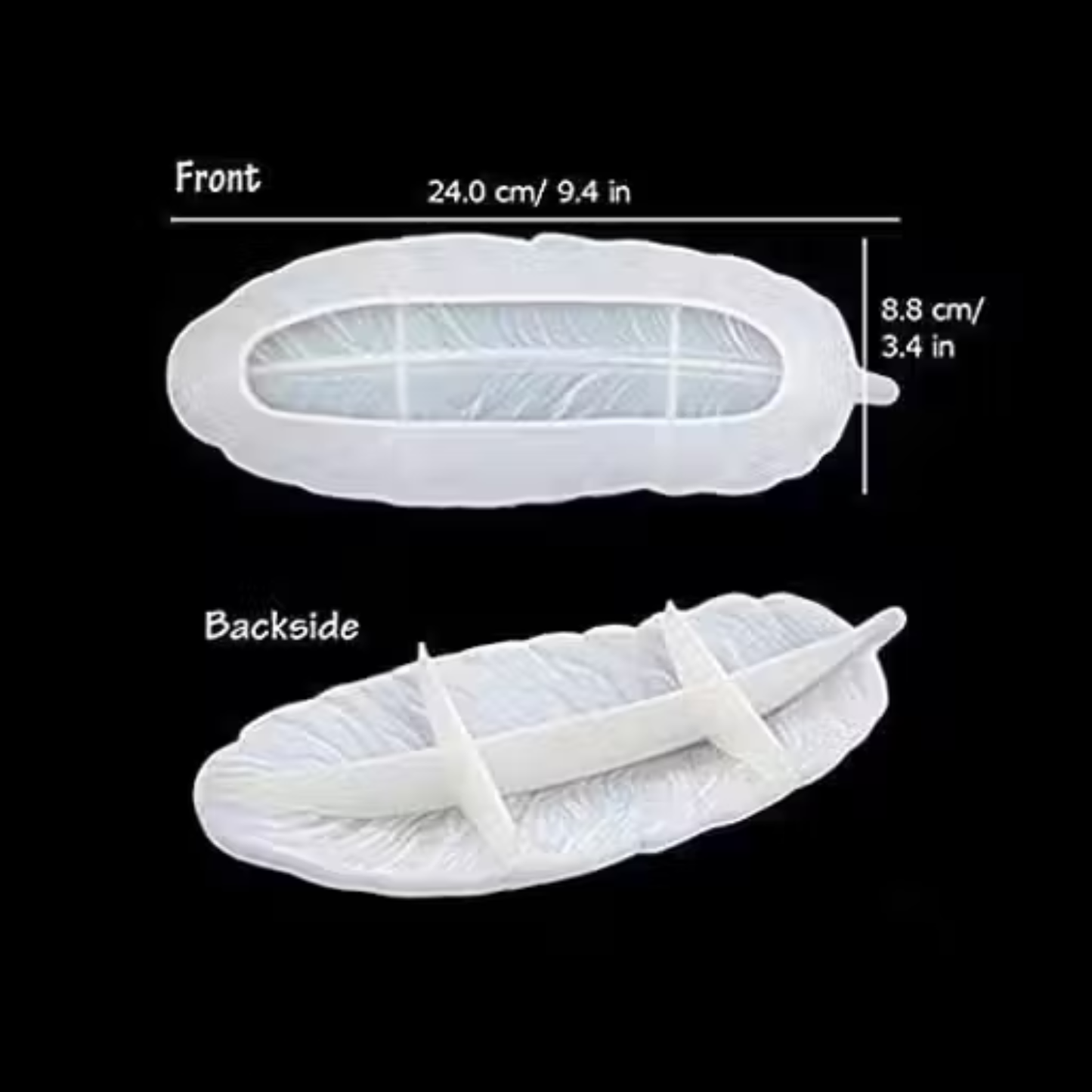 Feather Dish Silicone Mould