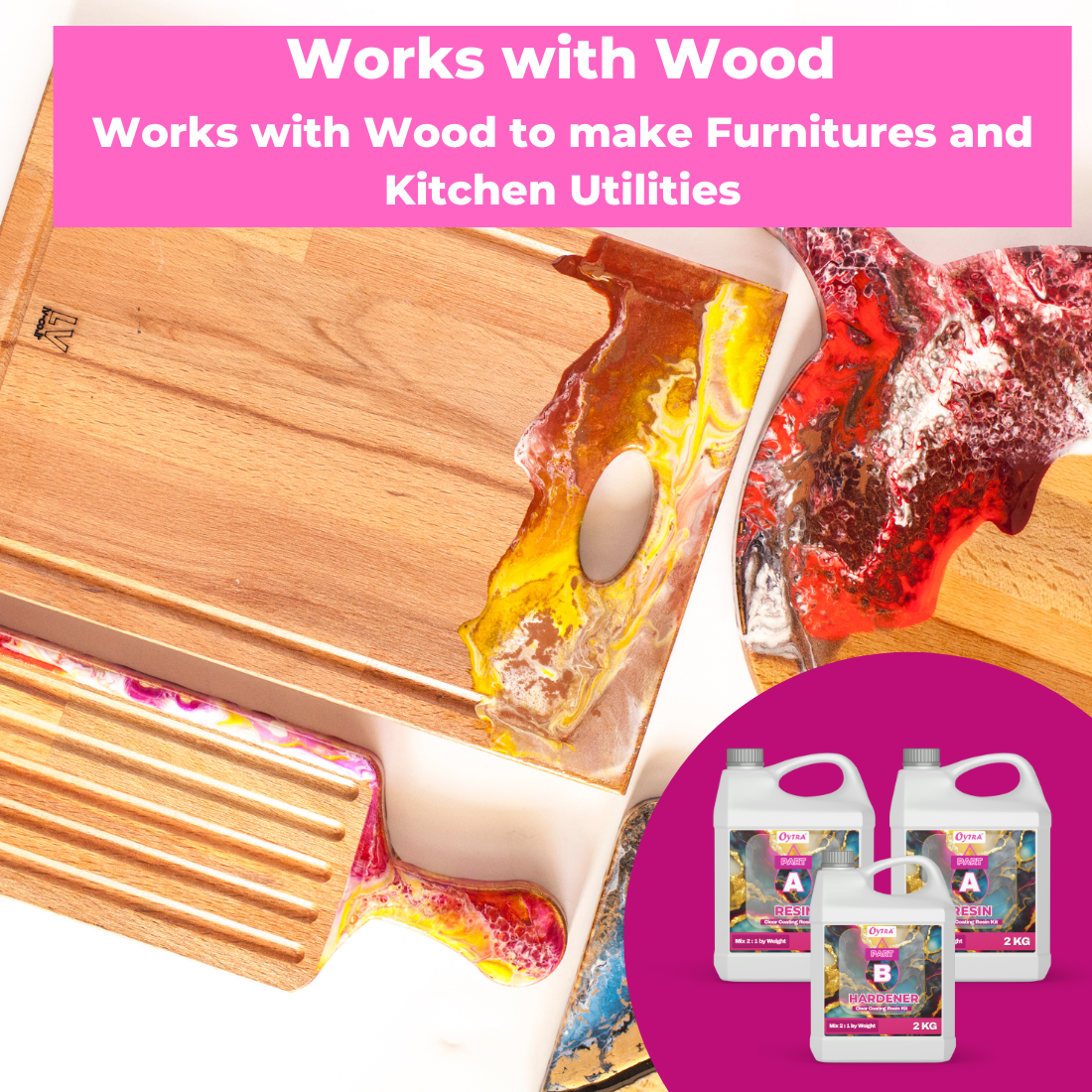 6 Kg Epoxy Coating Resin Hardener 2:1